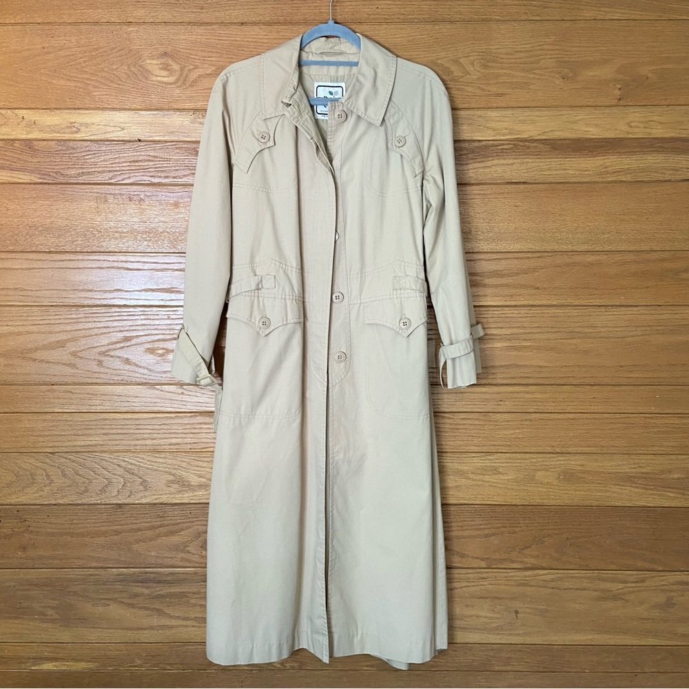 Vintage 1970s Mulberry Street trench coat jacket